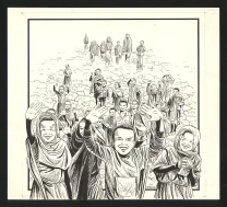Illustration noir et blanc, Jean-Claude Servais
