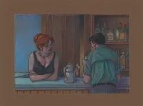 Illustration couleur, Trait de craie, Miguelanxo Prado