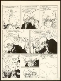 Black and white original page, Bruce J. Hawker, Tout ou rien (T.5), William Vance