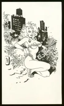 Illustration noir et blanc, Jordi Bernet