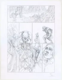 Planche noir et blanc, Oracle, Erwan Seure-Le Bihan