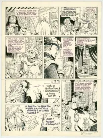 Planche noir et blanc, Balade au bout du monde, Le Bâtard (T.3), Laurent Vicomte