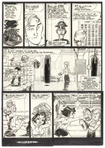 Planche noir et blanc, Soda, Résurrection (T.13),  Dan