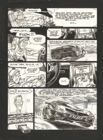 Planche noir et blanc, Soda, Résurrection (T.13),  Dan