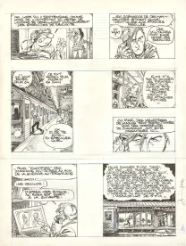 Planche noir et blanc, Soda, Résurrection (T.13),  Dan