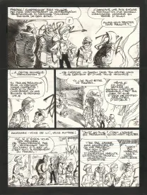 Planche noir et blanc, Soda, Résurrection (T.13),  Dan