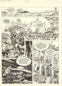 Planche noir et blanc, Mac Coy, Le Triomphe de Mac Coy (T.4), Antonio Hernandez Palacios