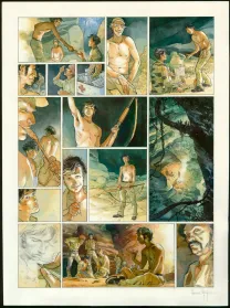 Planche couleur, Muchacho, Tome 2 (T.2), Emmanuel Lepage