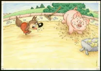 Illustration couleur, Mini-Loup, Philippe Matter