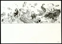 Planche noir et blanc, Infinity 8, Guérilla symbolique (T.4), Martin Trystram