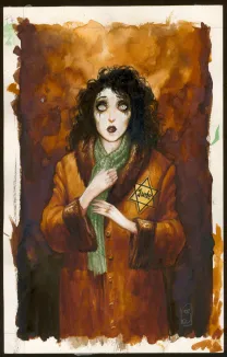 Colored illustration, Requiem Chevalier Vampire, Dracula (T.3), Olivier Ledroit