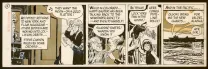 Planche noir et blanc, Steve Canyon, Milton Caniff