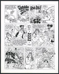 Planche noir et blanc, Rhâ-Gnagna, Tome 1 (T.1), Marcel Gotlib