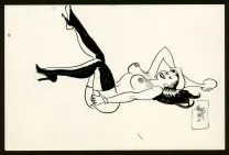 Black and white illustration, Jordi Bernet