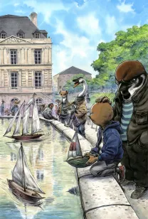 Illustration couleur,  Guznag