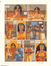 Planche couleur, Djinn, Africa (T.5), Ana Miralles