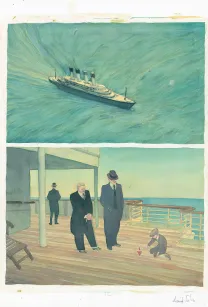 Planche couleur, Le Joueur d'échecs, David Sala
