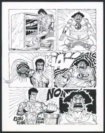 Planche noir et blanc, Rhâ-Gnagna, Tome Deux (T.2), Marcel Gotlib