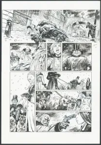 Planche noir et blanc, Shi, Le Roi démon (T.2), Josep Homs