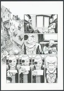 Planche noir et blanc, Shi, Revenge ! (T.3), Josep Homs