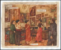 Illustration couleur, Pablo, Matisse (T.3), Clément Oubrerie