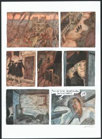 Planche couleur, Voltaire amoureux, Voltaire amoureux (T.1), Clément Oubrerie