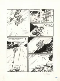 Planche noir et blanc, Ailefroide, altitude 3954, Jean-Marc Rochette