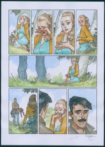Planche couleur, Nymphéas noirs, Didier Cassegrain