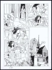 Planche noir et blanc, Rani, Bâtarde (T.1), Francis Vallès