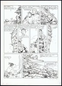 Planche noir et blanc, Adler, Black Bounty (T.5), René Sterne