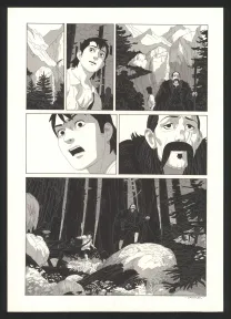 Planche noir et blanc, Les Ogres-Dieux, Le Grand Homme (T.3), Bertrand Gatignol