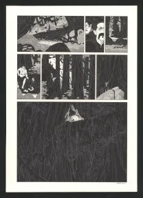 Planche noir et blanc, Les Ogres-Dieux, Le Grand Homme (T.3), Bertrand Gatignol