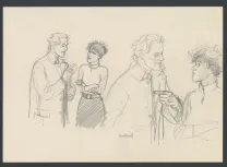 Sketch, Le Cahier bleu, André Juillard