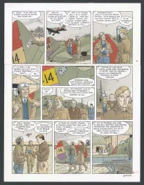 Planche couleur, Double 7, André Juillard