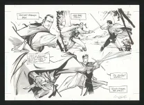 Black and white original page, Sortilèges, José Luis Munuera
