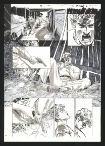 Planche noir et blanc, J'irai cracher sur vos tombes , Rey Macutay