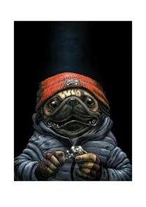Colored illustration,  Guznag