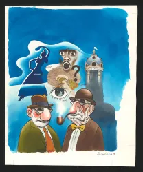Cover, Georges et Louis romanciers, Introduction à la psychologie de bazar (T.2), Daniel Goossens