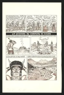 Planche noir et blanc, Georges et Louis romanciers, La fin du monde (T.3), Daniel Goossens