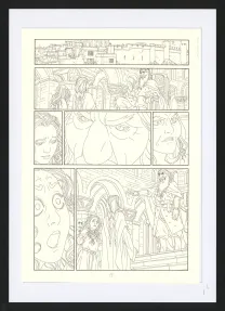 Planche noir et blanc, Les Ogres-Dieux, La Première née (T.4), Bertrand Gatignol