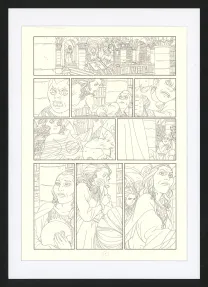 Planche noir et blanc, Les Ogres-Dieux, La Première née (T.4), Bertrand Gatignol