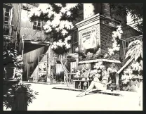 Illustration noir et blanc, Jazz Maynard,  Roger