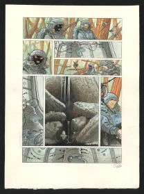 Planche couleur, Orbital, Contacts (T.8), Serge Pellé