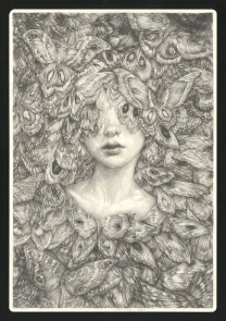 Illustration noir et blanc, Marco Mazzoni