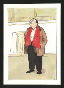 Colored illustration, Hubert, Ben Gijsemans