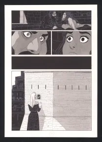 Planche noir et blanc, Les Ogres-Dieux, La Première née (T.4), Bertrand Gatignol