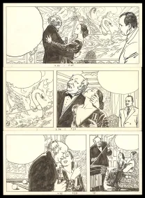 Planche noir et blanc, Le Déclic, Le Déclic 2 (T.2), Milo Manara