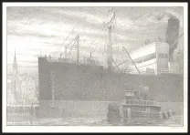 Black and white illustration, Les Carnets Lovecraft, Le Molosse, Armel Gaulme
