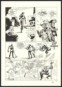 Planche noir et blanc, SuperGroom, Héros malgré lui (T.1),  Yoann