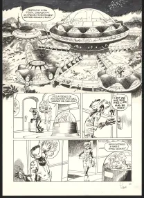 Planche noir et blanc, SuperGroom, La Guerre olympique (T.2),  Yoann